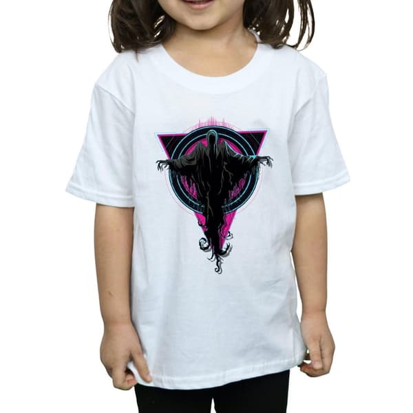 Harry Potter Neon Dementors bomulls-T-shirt för flickor