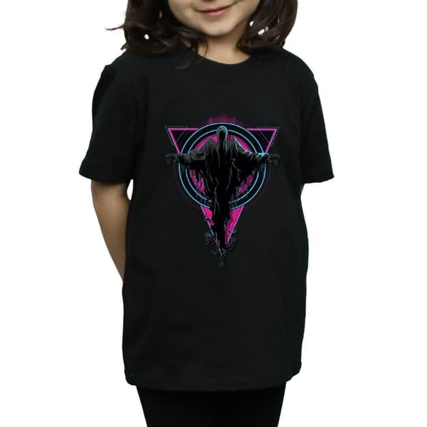 Harry Potter Neon Dementors bomulls-T-shirt för flickor