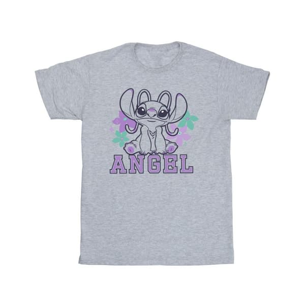 Disney Lilo & Stitch Angel T-shirt i bomull för flickor