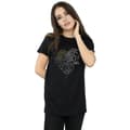Miniatyrbillede 2 af 5: Harry Potter Womens/Ladies Thestral Line Art Cotton Boyfriend T-Shirt