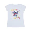 Miniatyrbild 1 av 3: Disney Lilo & Stitch Merry Rainbow - bomulls-T-shirt för damer/damer