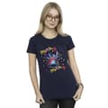 Miniatyrbild 2 av 3: Disney Lilo & Stitch Merry Rainbow - bomulls-T-shirt för damer/damer