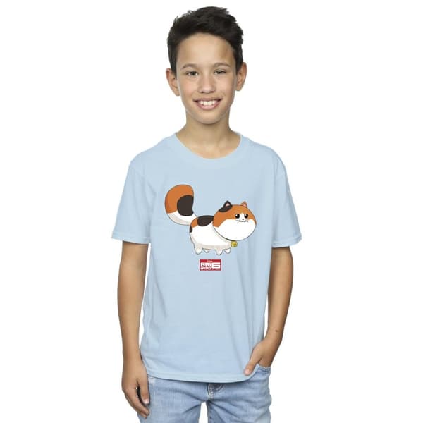 Disney Pojkar Big Hero 6 Baymax Kitten Pose T-shirt