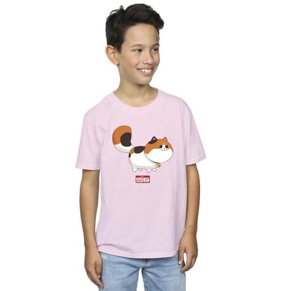 Disney Pojkar Big Hero 6 Baymax Kitten Pose T-shirt