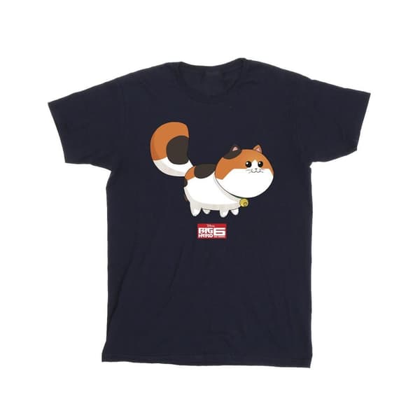 Disney Pojkar Big Hero 6 Baymax Kitten Pose T-shirt