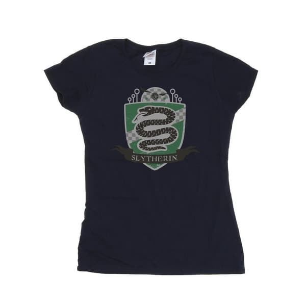 Harry Potter Slytherins bröstmärke - bomulls-T-shirt för damer/kvinnor