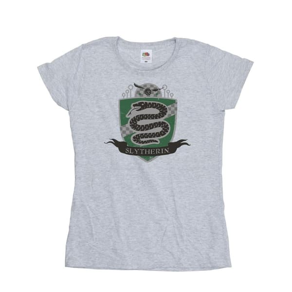 Harry Potter Slytherins bröstmärke - bomulls-T-shirt för damer/kvinnor