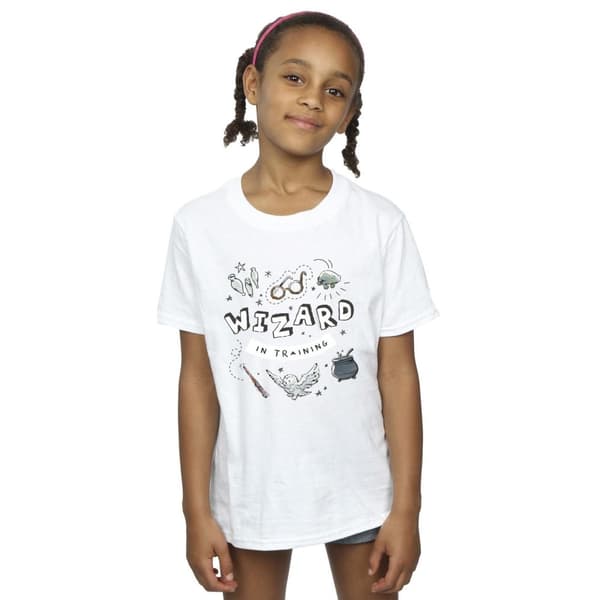 Harry Potter Girls Wizard In Training Cotton T-Shirt