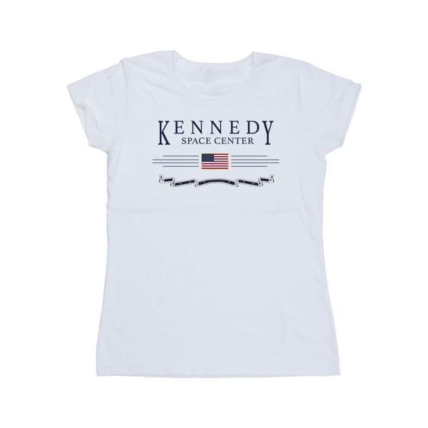 NASA Womens/Ladies Kennedy Space Centre Explore Cotton T-Shirt