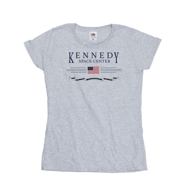 NASA Womens/Ladies Kennedy Space Centre Explore Cotton T-Shirt