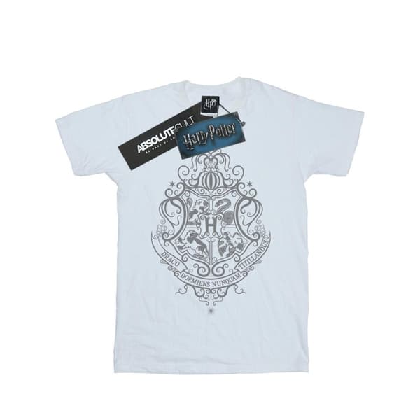 Harry Potter Boys Hogwarts Draco Dormiens Crest T-Shirt
