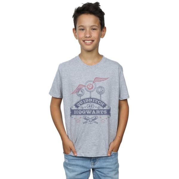 Harry Potter Quidditch på Hogwarts - T-shirt för pojkar