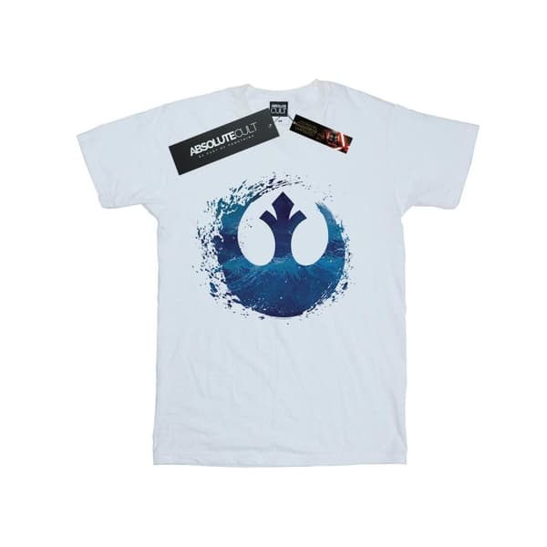 Star Wars: The Rise of Skywalker Star Wars The Rise Of Skywalker Resistance Symbol Wave T-shirt i bomull för flickor