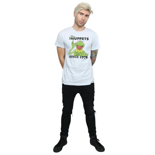Disney Mens The Muppets Kermit Since 1978 T-shirt