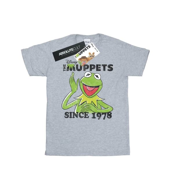 Disney Mens The Muppets Kermit Since 1978 T-shirt