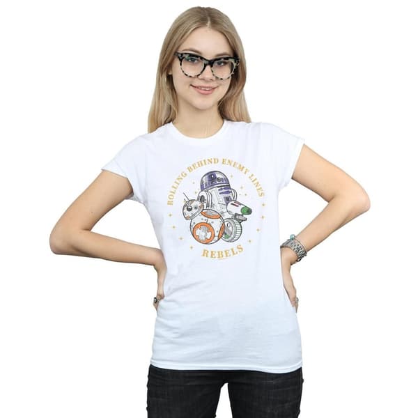 Star Wars: The Rise of Skywalker Dam/Tjej Star Wars The Rise Of Skywalker Rolling Behind Enemy Lines Bomulls-T-shirt