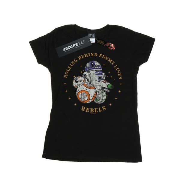 Star Wars: The Rise of Skywalker Dam/Tjej Star Wars The Rise Of Skywalker Rolling Behind Enemy Lines Bomulls-T-shirt