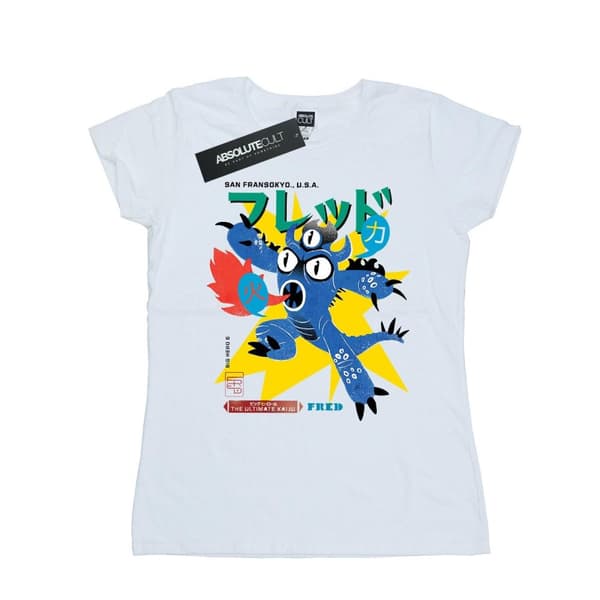 Disney Womens/Ladies Big Hero 6 Fred Ultimate Kaiju Cotton T-Shirt