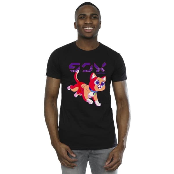 Disney Mens Lightyear Sox Digital Cute T-Shirt