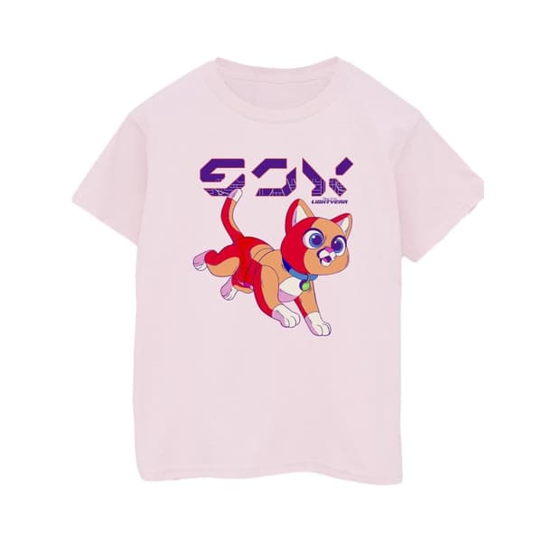Disney Mens Lightyear Sox Digital Cute T-Shirt