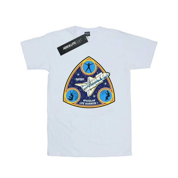 NASA Mens Classic Spacelab Life Science T-Shirt
