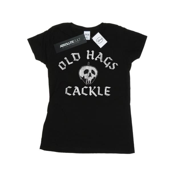 Disney Womens/Ladies Snow White Old Hags Cotton T-Shirt