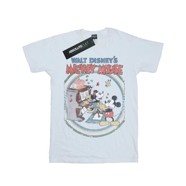 Disney Boys Mickey Mouse Piano T-Shirt