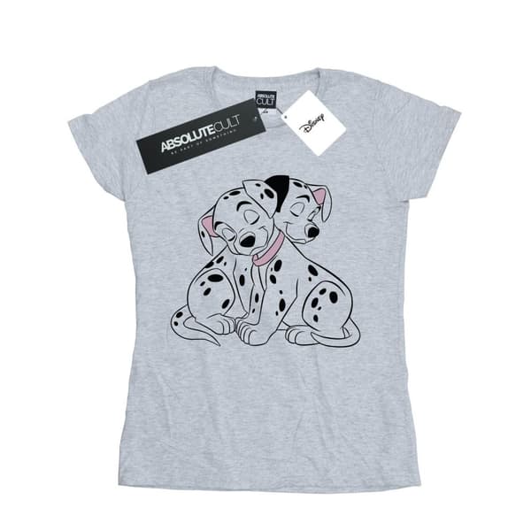 Disney Womens/Ladies 101 Dalmatians Puppy Love Cotton T-Shirt