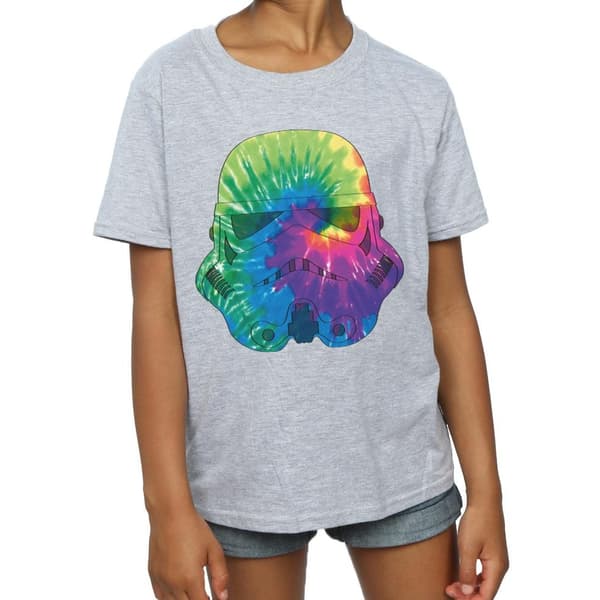 Star Wars Girls Stormtrooper Pluto Helmet Cotton T-Shirt