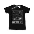 Miniatyrbillede 1 af 5: Disney Womens/Ladies Cars Jackson Storm Blueprint Cotton Boyfriend T-Shirt