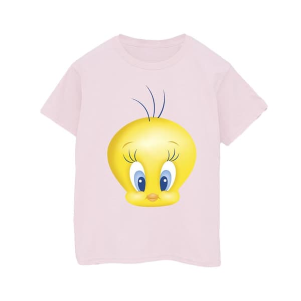 Looney Tunes Womens/Ladies Tweety Face Cotton Boyfriend T-Shirt