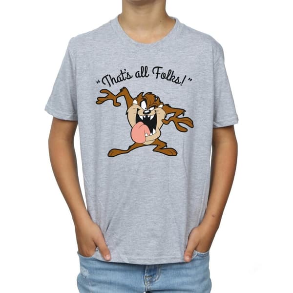 Looney Tunes Boys Taz That´s All Folks T-Shirt