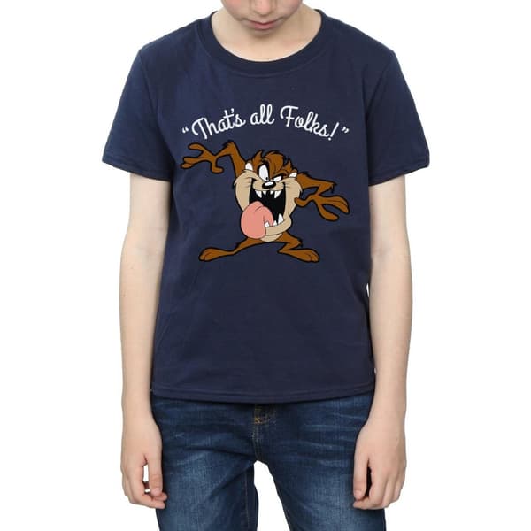 Looney Tunes Boys Taz That´s All Folks T-Shirt