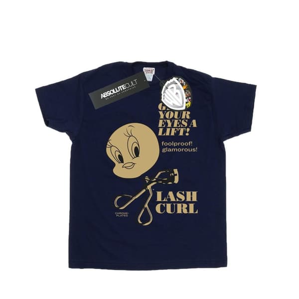 Looney Tunes Mens Tweety Pie Lash Curl T-Shirt