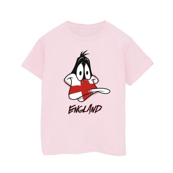Looney Tunes Pojkar - Daffy England Face T-shirt