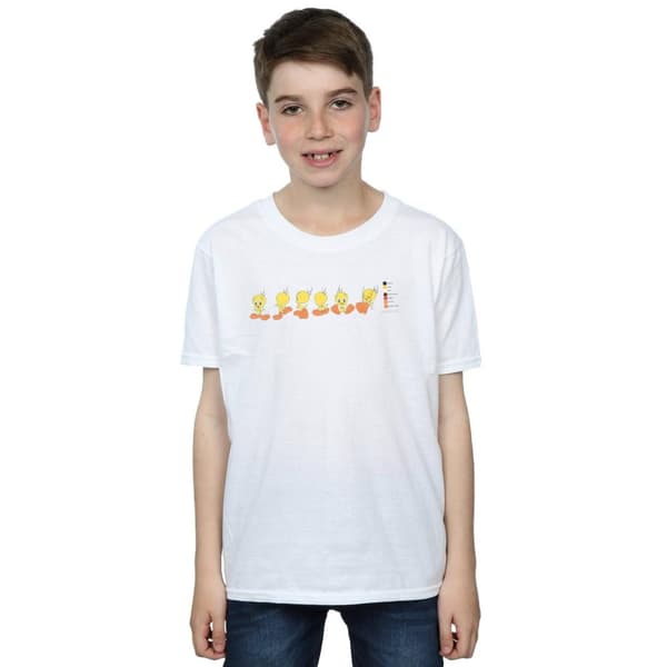 Looney Tunes Tweety Pie - T-shirt med färgkod för pojkar