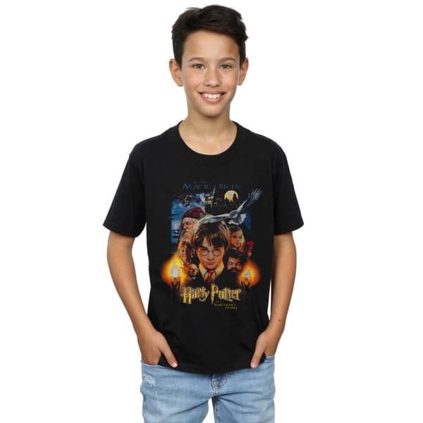 Harry Potter Boys The Sorcerer´s Stone Poster T-Shirt