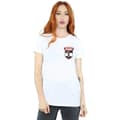 Miniatyrbild 2 av 3: Harry Potter Dam/Tjej Toon Glasögon Pocket Bomull Boyfriend T-shirt
