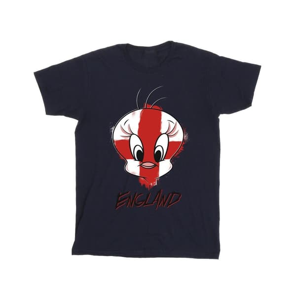 Looney Tunes Boys Tweety England Face T-Shirt