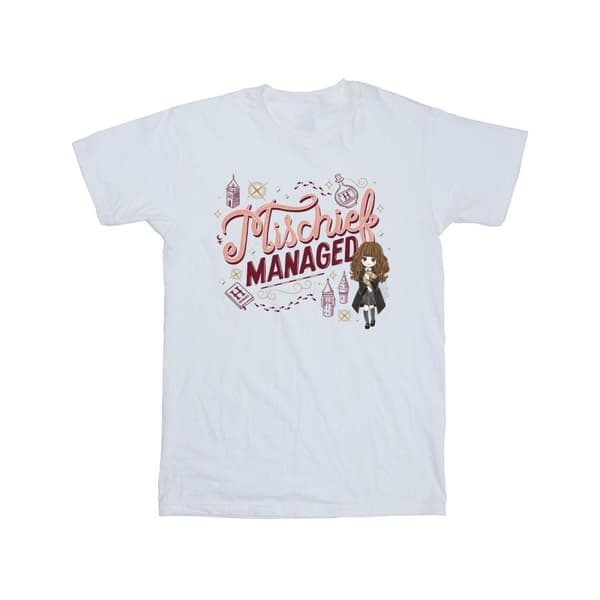 Harry Potter Girls Mischief Managed Hermione Cotton T-Shirt