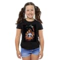 Miniatyrbild 2 av 3: Star Wars T-shirt i bomull med filmaffisch från Episode III för flickor