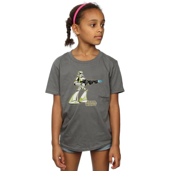 Star Wars Girls Stormtrooper Character Cotton T-Shirt