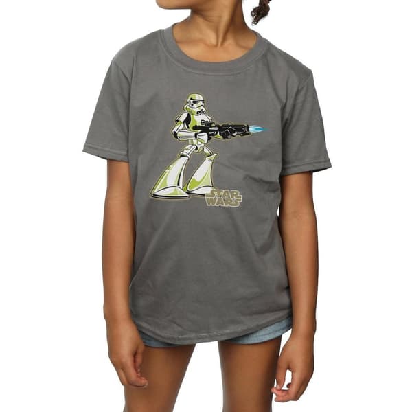 Star Wars Girls Stormtrooper Character Cotton T-Shirt