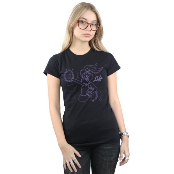 Looney Tunes Womens/Ladies Lola Bunny Glow Cotton T-Shirt