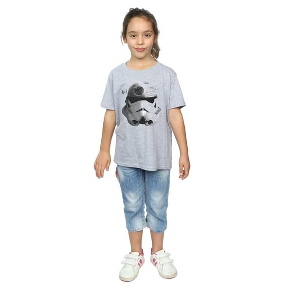 Star Wars T-shirt i bomull för flickor - Stormtrooper Command Death Star