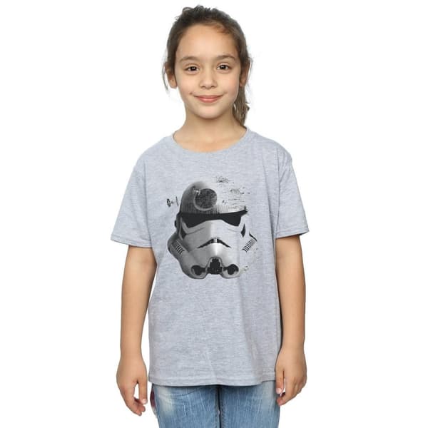 Star Wars T-shirt i bomull för flickor - Stormtrooper Command Death Star