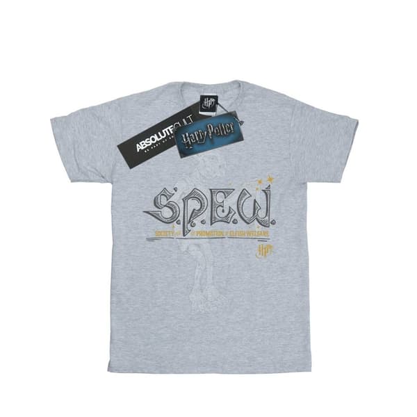 Harry Potter Dam / Dam Dobby Elfish Välfärd Bomull Boyfriend T-shirt