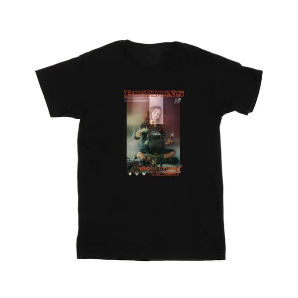Harry Potter Hermoine Granger Polyjuice T-shirt i bomull för flickor