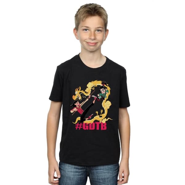 Disney Wreck It Ralph Mulan och Vanellope T-shirt för pojkar