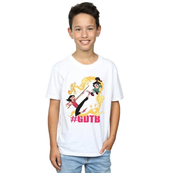 Disney Wreck It Ralph Mulan och Vanellope T-shirt för pojkar